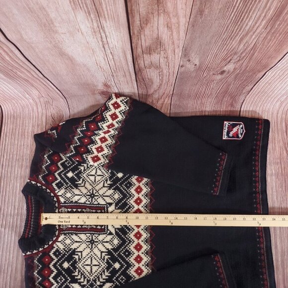 *FLAWS* Vintage Dale of Norway Size Small 1980 Lake Placid Team USA Olympic - Picture 15 of 15